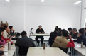 魏云飞老师为全国公安系统国画高研班讲授山水画课程