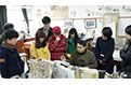 魏云飞老师课堂示范临习明末清初著名画家龚贤山水画步骤
