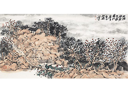 雨径绿芜合霜园
