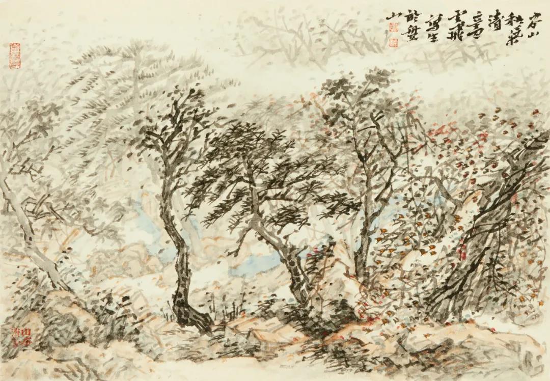天津美术学院山水画系主任魏云飞教授蓟州写生作品欣赏
